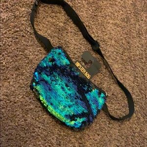 Sequin hipster bag